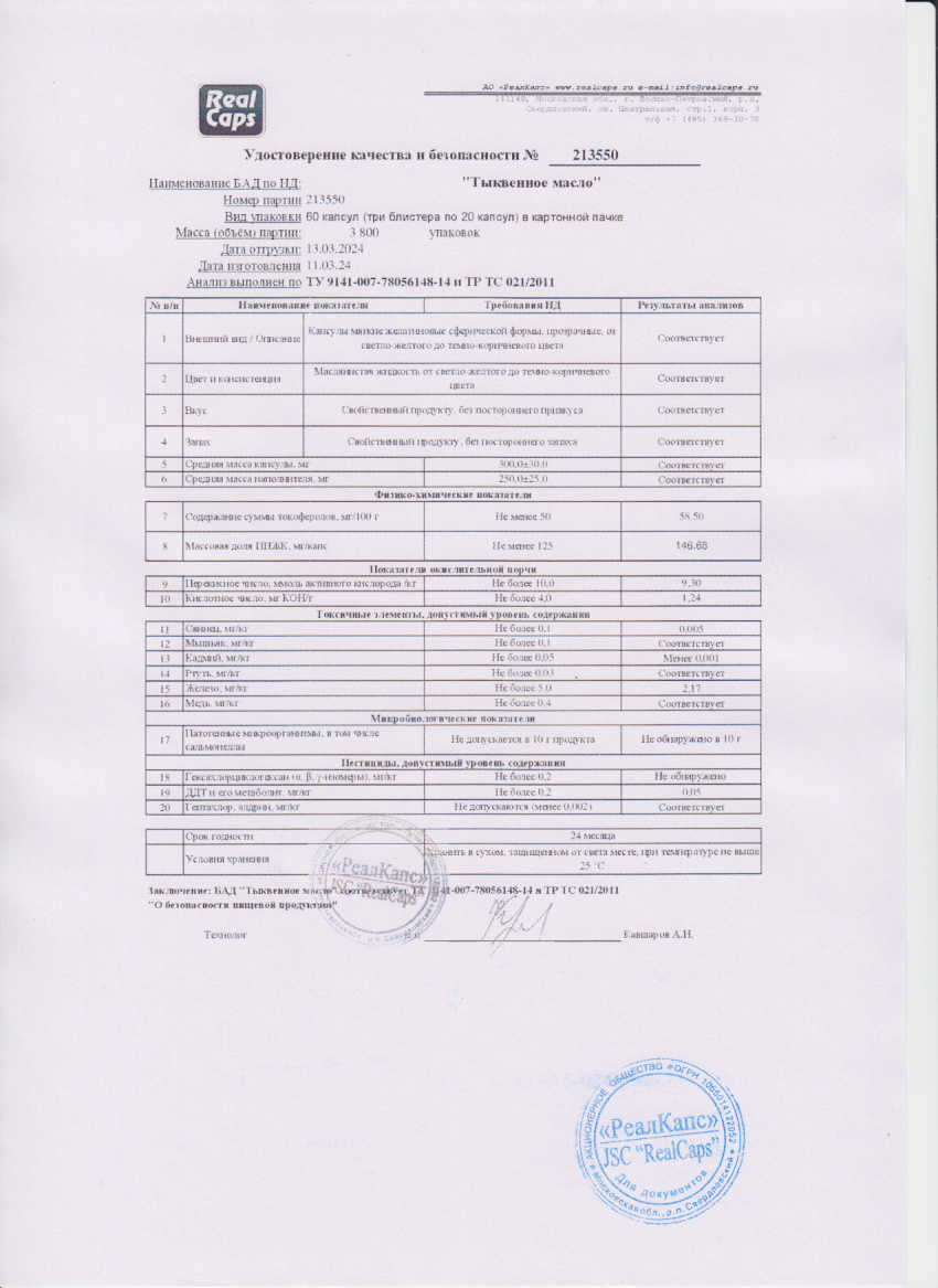 Паспорт №032024